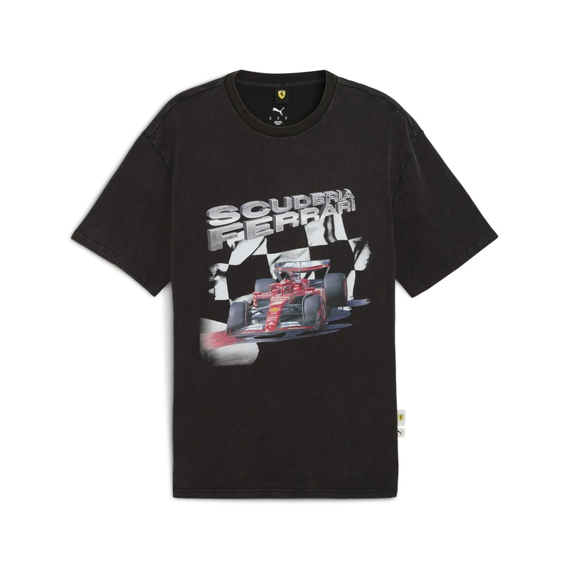 PUMA Ferrari Sportswear Graphic Tee II Puma Black - Image 1