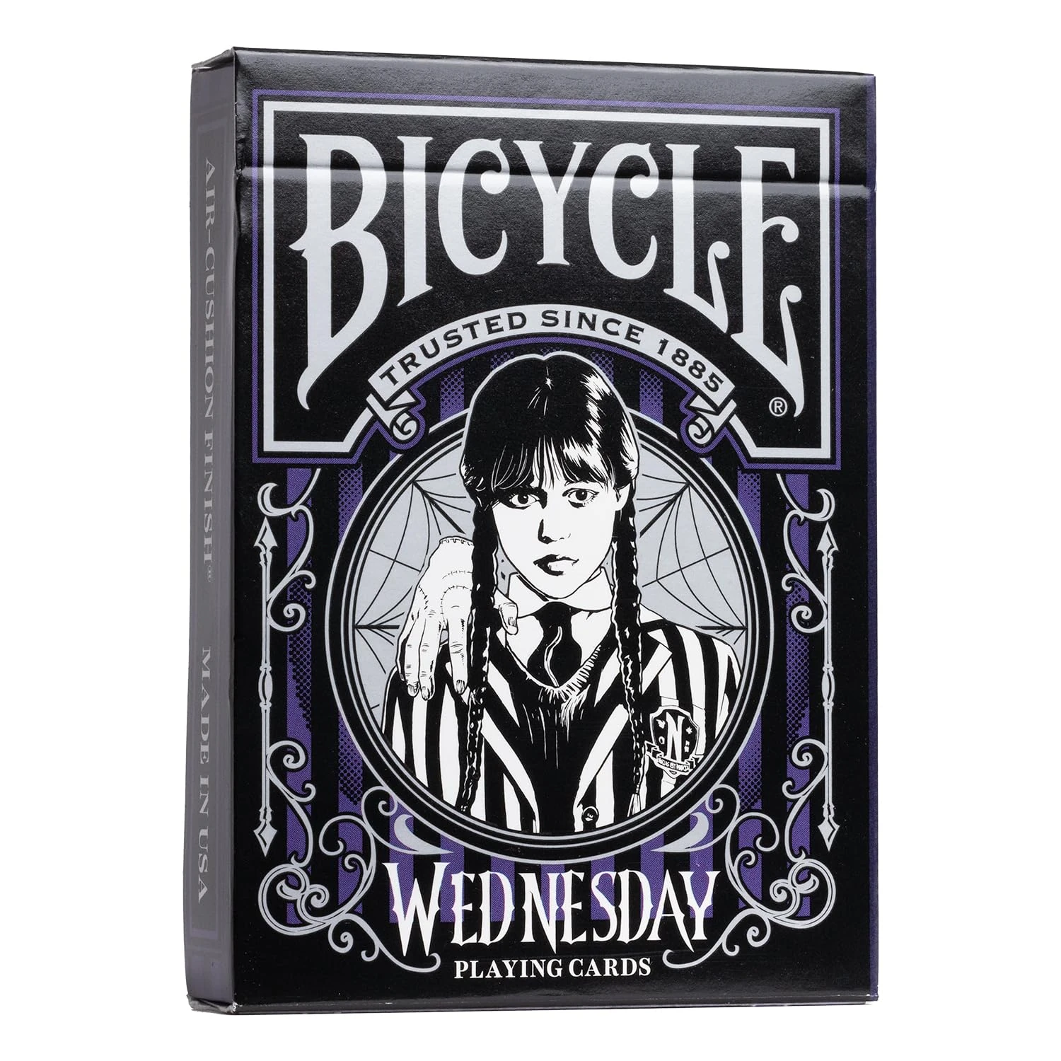 Bicycle - Wednesday/Wednesday 54 Card Game - Collector's Edition - Playing Cards/Magic/Poker, Purple