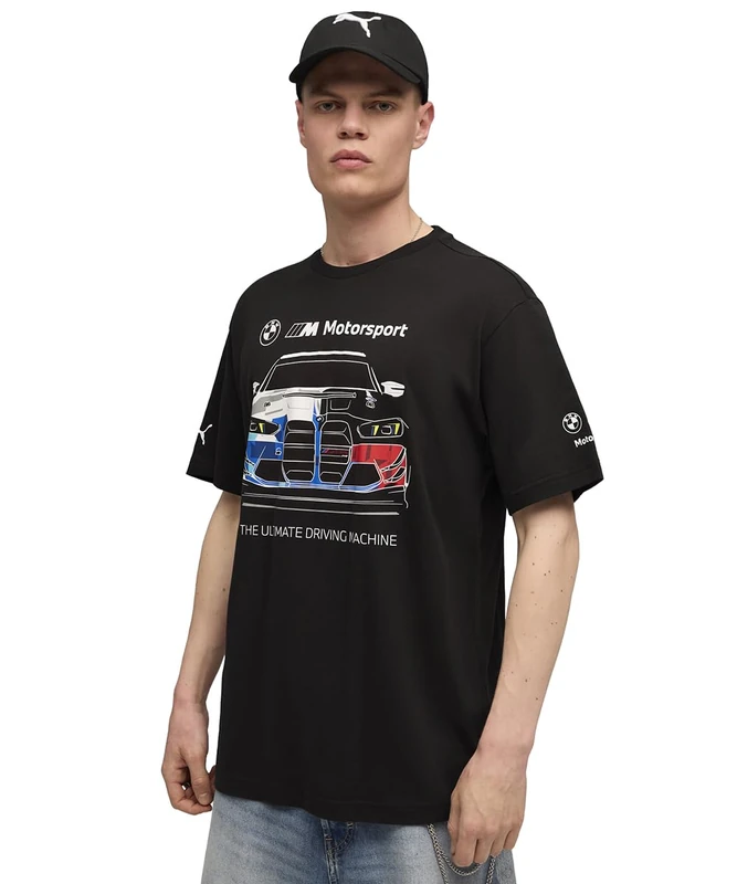 Puma BMW MMS Bold Graphic TEE Puma Black