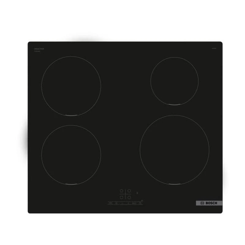 Bosch PUE611BB5H, Series 4, Induction hob, 4 burns, Black
