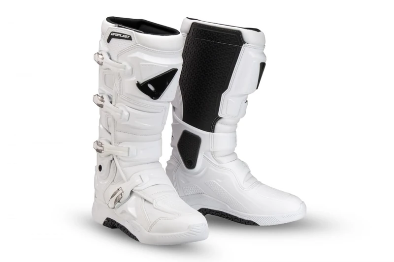 UFO PLAST XANDER BOOT WHITE/BLACK 42