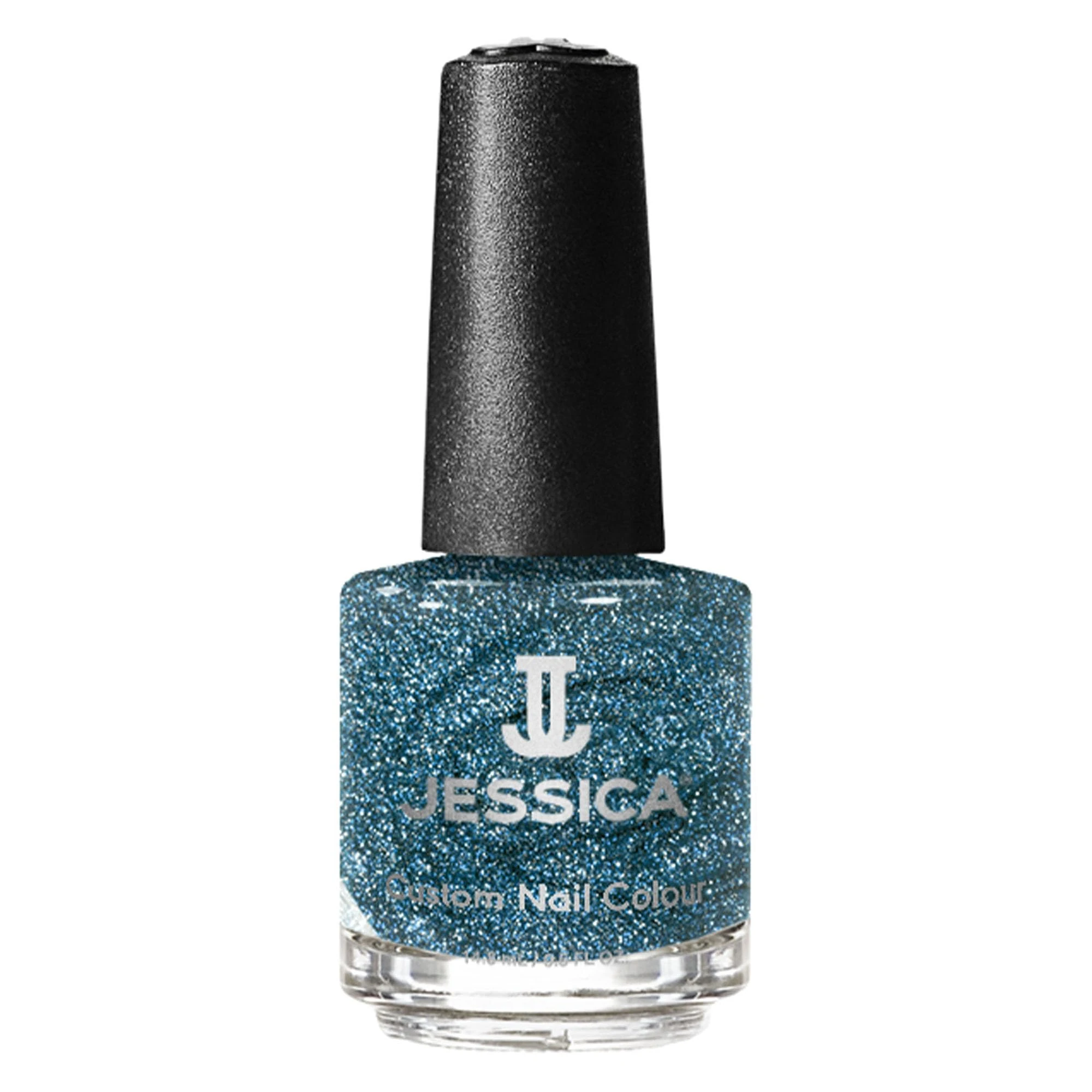 JESSICA Custom Colour Nail Polish | Award-Winning Polish | Strengthening Formula, Long Lasting Nail Varnish | Chip-Resistant & Hard-Wearing for Salon-Quality Finish | Frosty Blue Bliss | 14.8ml