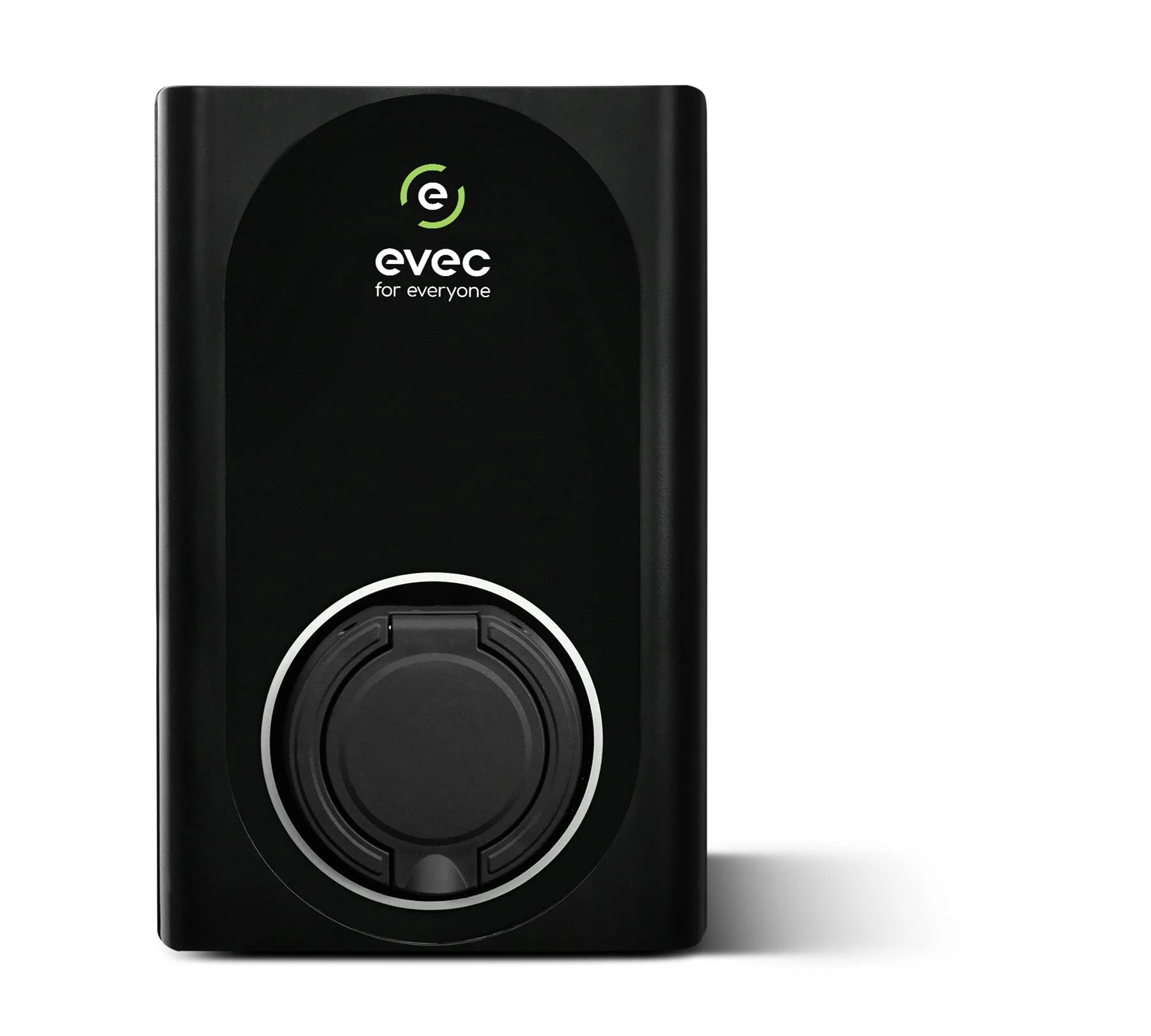 evec VECGO | EV charger | Electric Vehicle Charger | Type 1, Type 2 | 7.4kW | Untethered and Solar Integrated | Single Phase | Wall Mount | EV Home Charger| Level 2 Charger | Black, 30x19x12.6cm