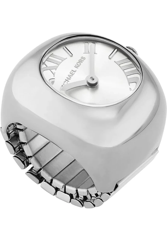 Michael Kors Women's Watch Rylee 24 MM Silver Stainless Steel, MK4873