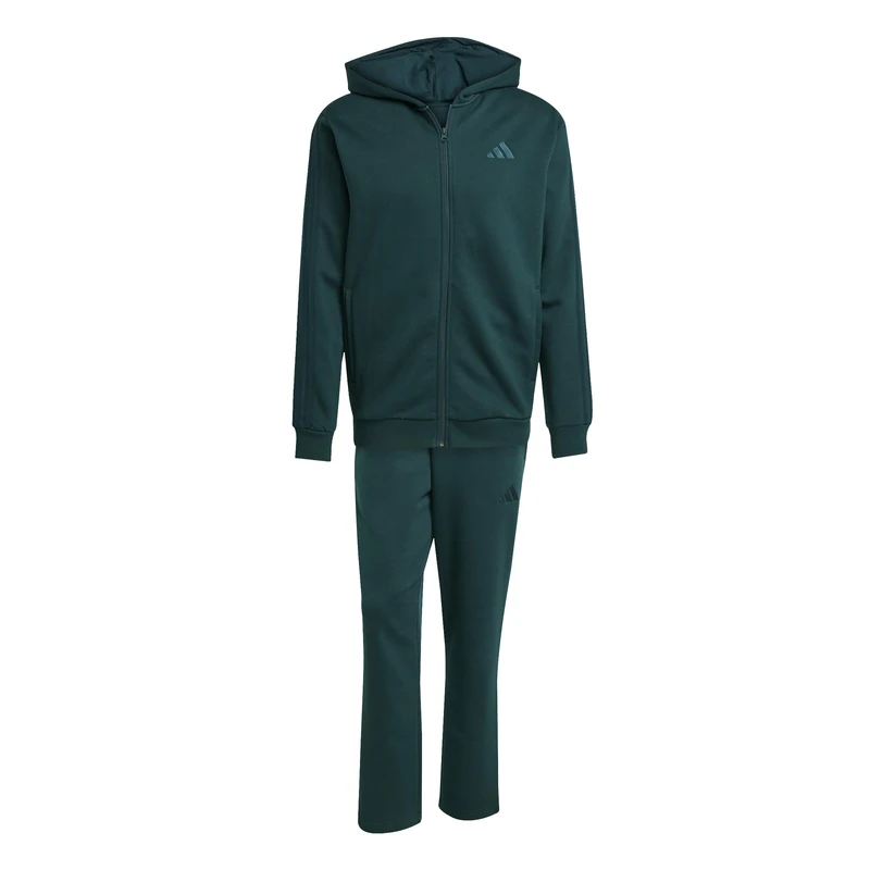 adidas Men's COLORBLOCK HOODED TRACKSUIT, aurora ivy/aurora ivy, XL