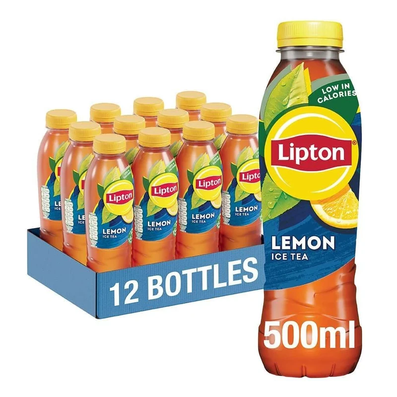 Lipton Ice Tea Lemon 500ml (Pack of 12)