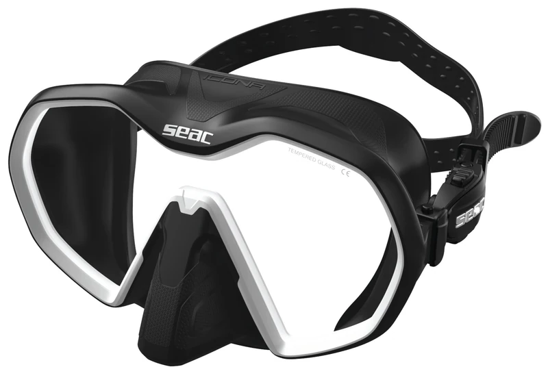 Seac Icona, frameless single-lens mask for scuba diving 100% Made in Italy