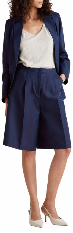 United Colors of Benetton Bermuda Shorts, Blue, 12