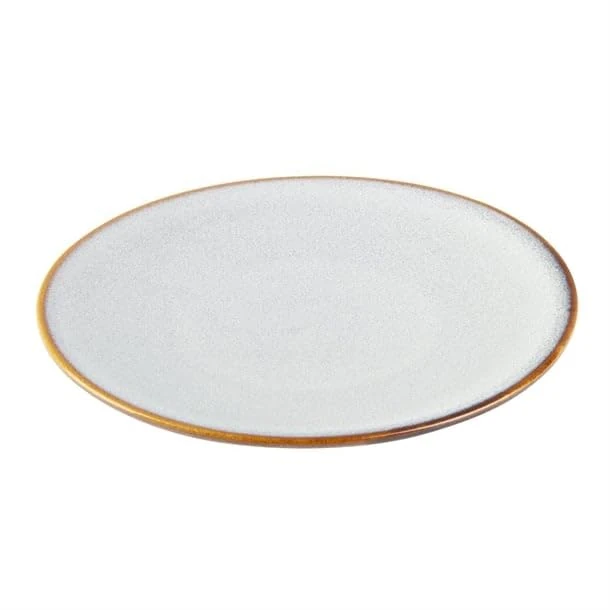 nisbets limited Olympia Drift Grey Plain Coupe Plate - 180mm 7" (Box 6)