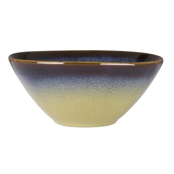 nisbets limited Olympia Birch Aubergine Deep Bowl - 460ml 15.5fl oz (Box 6), Purple
