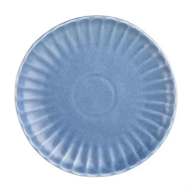 nisbets limited Olympia Corallite Blue Plate - 205mm 8" (Box 6)