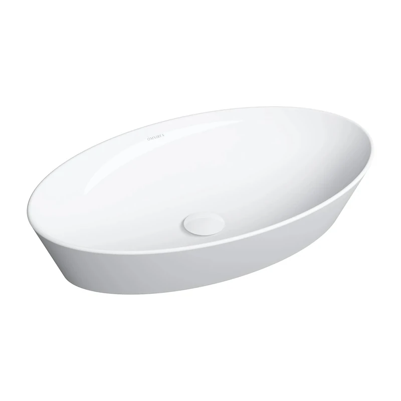 Omnires Bathroom Sink Loredo - White Gloss - LAREDO605BP
