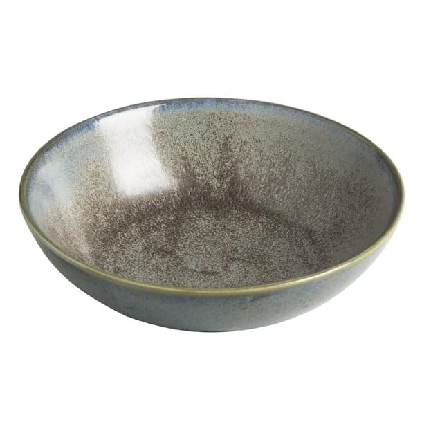 nisbets limited Olympia Ember Blue Coupe Bowl - 200x65mm 8" (Box 4)