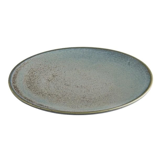 nisbets limited Olympia Ember Blue Coupe Plate - 180mm 7" (Box 6) - Image 1