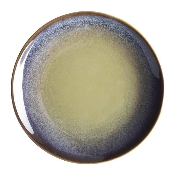 nisbets limited Olympia Birch Aubergine Coupe Plate - 205mm 8" (Box 6)