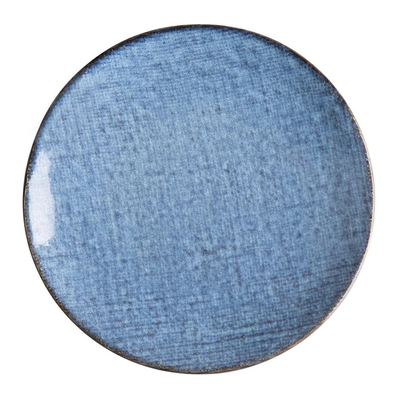 nisbets limited Olympia Denim Blue Coupe Plate - 230mm 9" (Box 6)