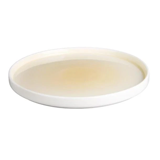 nisbets limited Olympia Fondant Plate Lemon - 270mm 10 2/3" (Box 4)