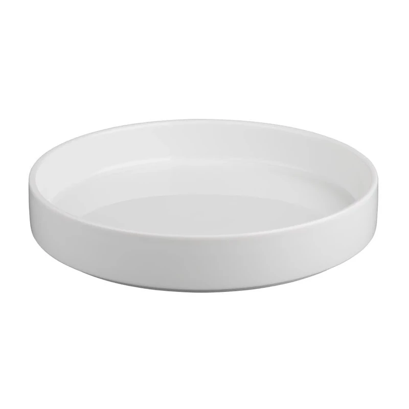 nisbets limited Olympia Whiteware Flat Walled Bowl - 270mm 10 2/3" (Box 4)