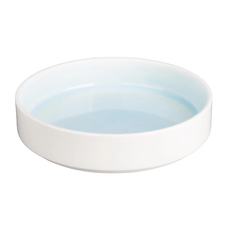 nisbets limited Olympia Fondant Bowl Aqua - 215mm 8 1/2" (Box 4)