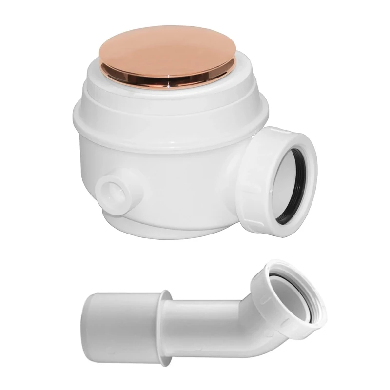 Omnires WB01XCP Siphon-copper-WB01XCP Bathroom Siphon for Bath and shower-copper-WB01XCP, Copper