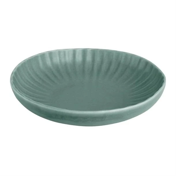 nisbets limited Olympia Corallite Green Coupe Bowl - 220x50mm (Box 6)