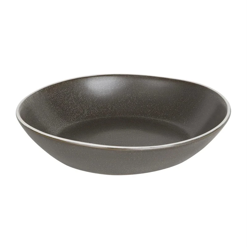 nisbets limited Olympia Chia Charcoal Coupe Bowl - 220mm (Box 4)