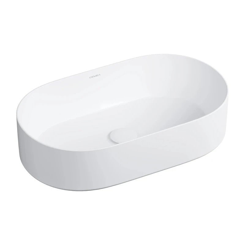 Omnires Bathroom Sink Mesa - White matt - MESA530BM