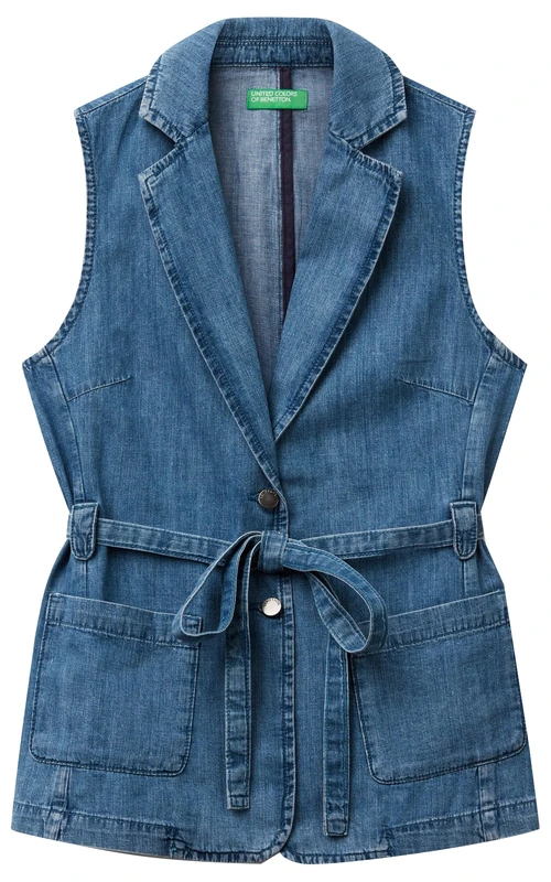 United Colors of Benetton Women's Jacket, blue, L