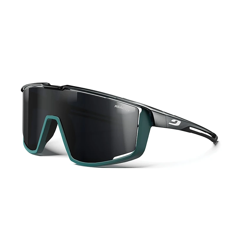 Julbo Sunglasses - COMPASS - Men - Translucent Shiny Grey/Camo/Green - Polarized Category 3