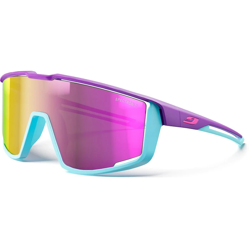 Julbo Sunglasses - DRIVE - Men - Shiny Crystal/Iridescent/Dark Brown - Polarized Category 3 - Image 1