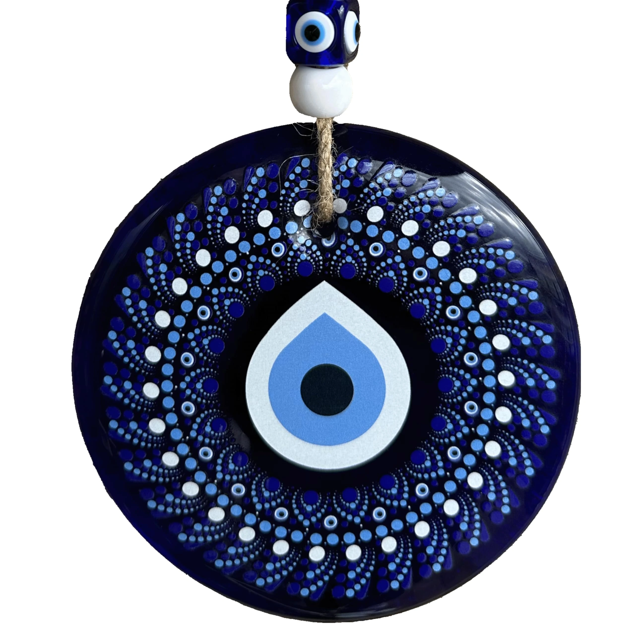 Evil Eye,Turkish Eye, Lucky Eye, Evil Eye Wall Hanging, Nazar Amulet, Lucky Amulet (13 x 29 cm)