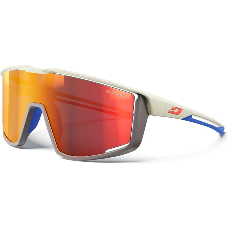 Julbo Sunglasses - COMPASS - Men - Shiny Crystal/Red - Category 3