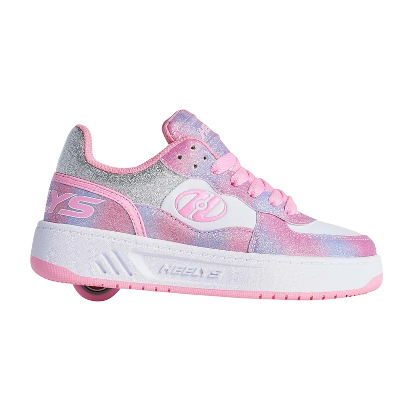 Heelys Girls Rezerve Low Sneaker, Pink, 12 UK