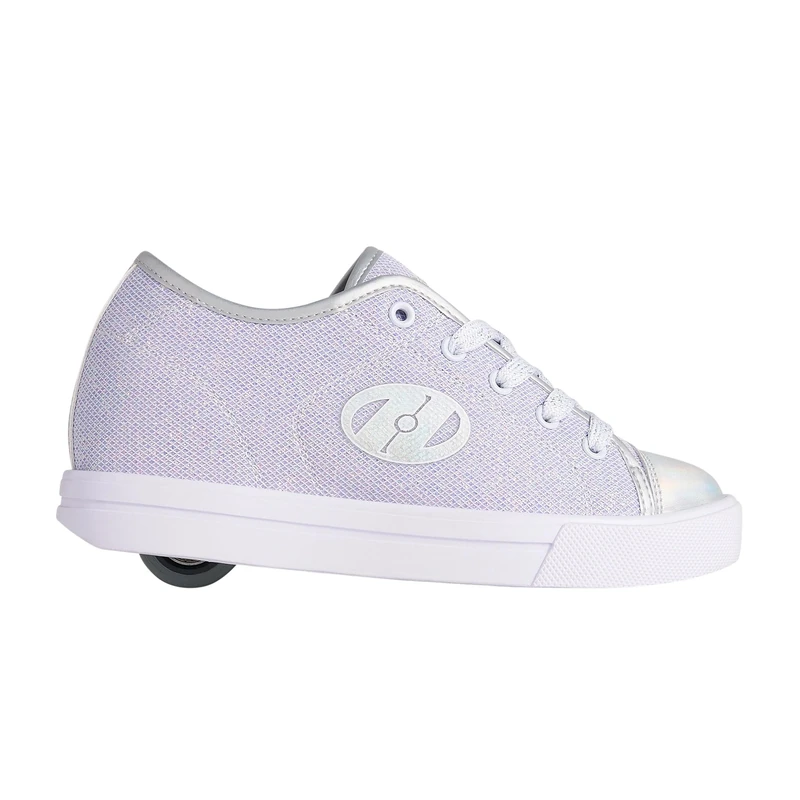 Heelys Unisex Kids Classic Em Sneaker, Silver, 5 UK