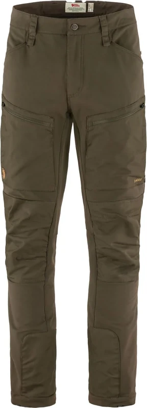 FJALLRAVEN 87160-633 Keb Agile Winter Trousers M Pants Men's Dark Olive Size 52/L