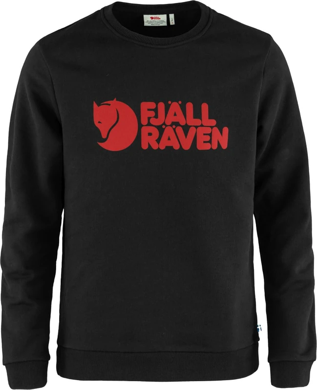 FJALLRAVEN 84142-550 Fjällräven Logo Sweater M Sweatshirt Men's Black Size XS