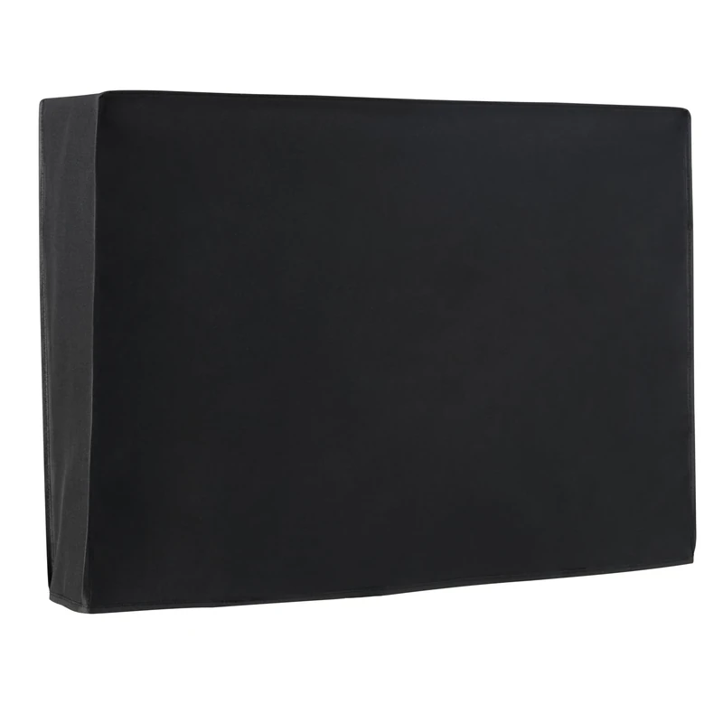 Amazon Basics Waterproof Outdoor TV Cover for 28 - 32 inch Flat-Screen TVs, 72.6 x 12.7 x 47.8 cm, Black