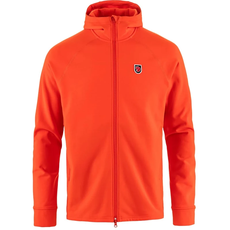 FJALLRAVEN 12600237-214 Expedition Fleece Hoodie M Sweatshirt Men's Flame Orange Size L