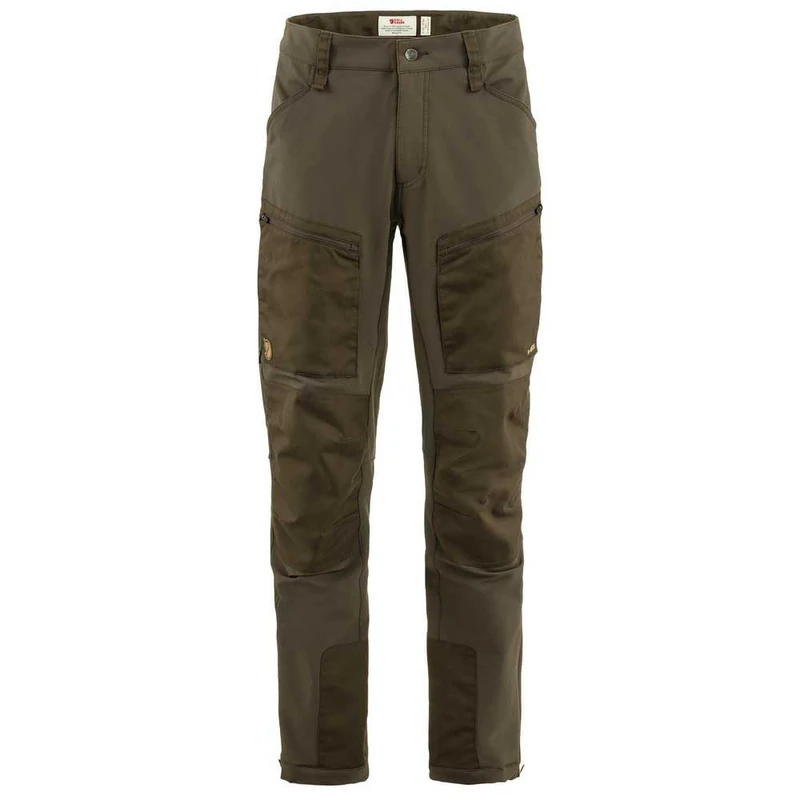 Fjallraven Keb Agile Winter Trousers - Dark Olive Men's Size 48/S