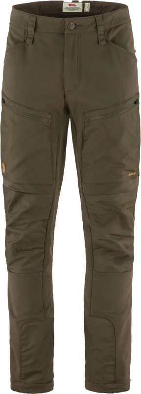 FJALLRAVEN 87160-633 Keb Agile Winter Trousers M Pants Men's Dark Olive Size 58/L