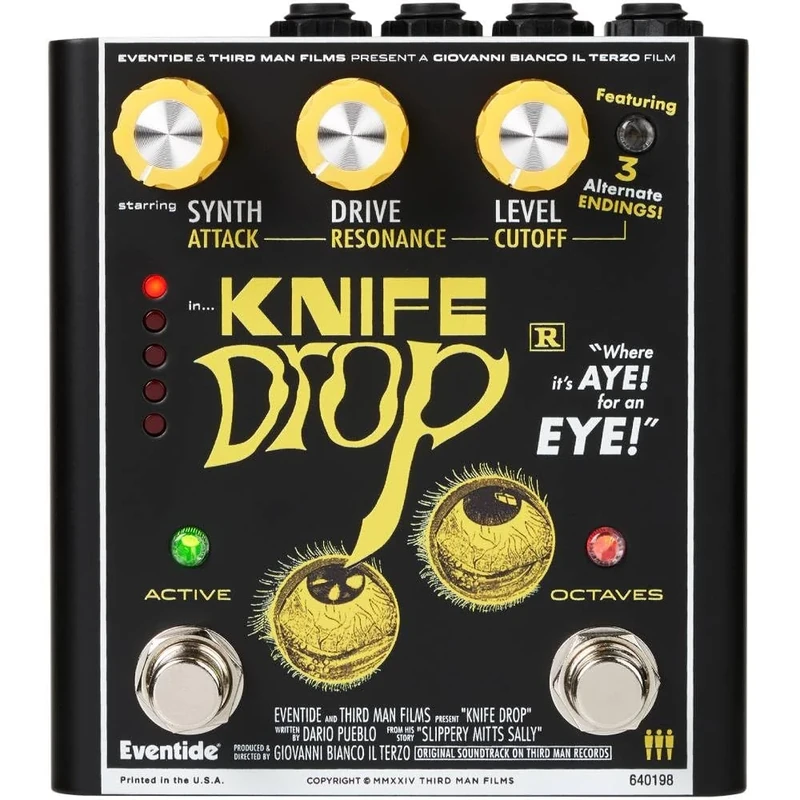 Eventide Knife Drop Sub-Octave Fuzz Pedal