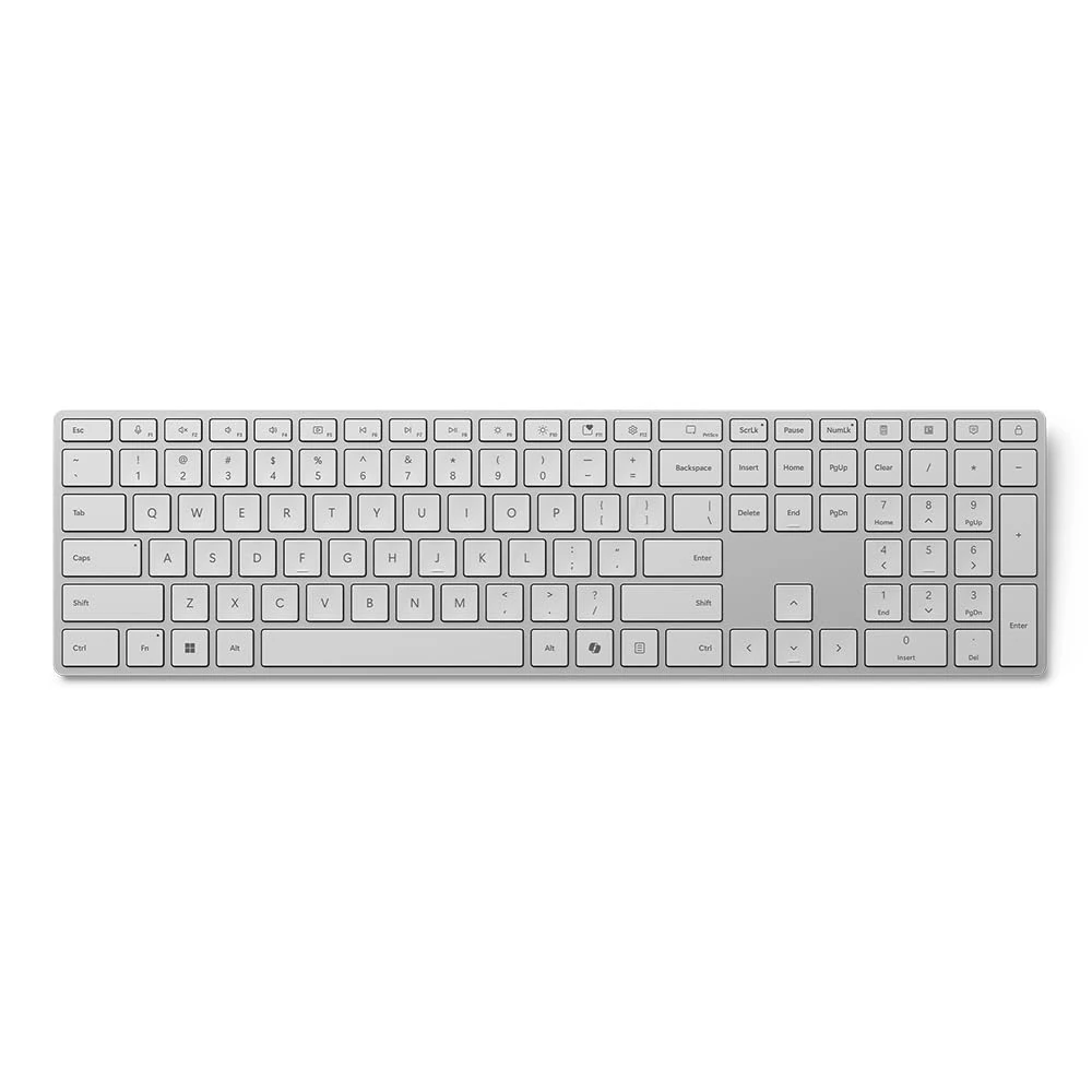 Microsoft Surface Keyboard, Bluetooth Keyboard, Spanish, Grey