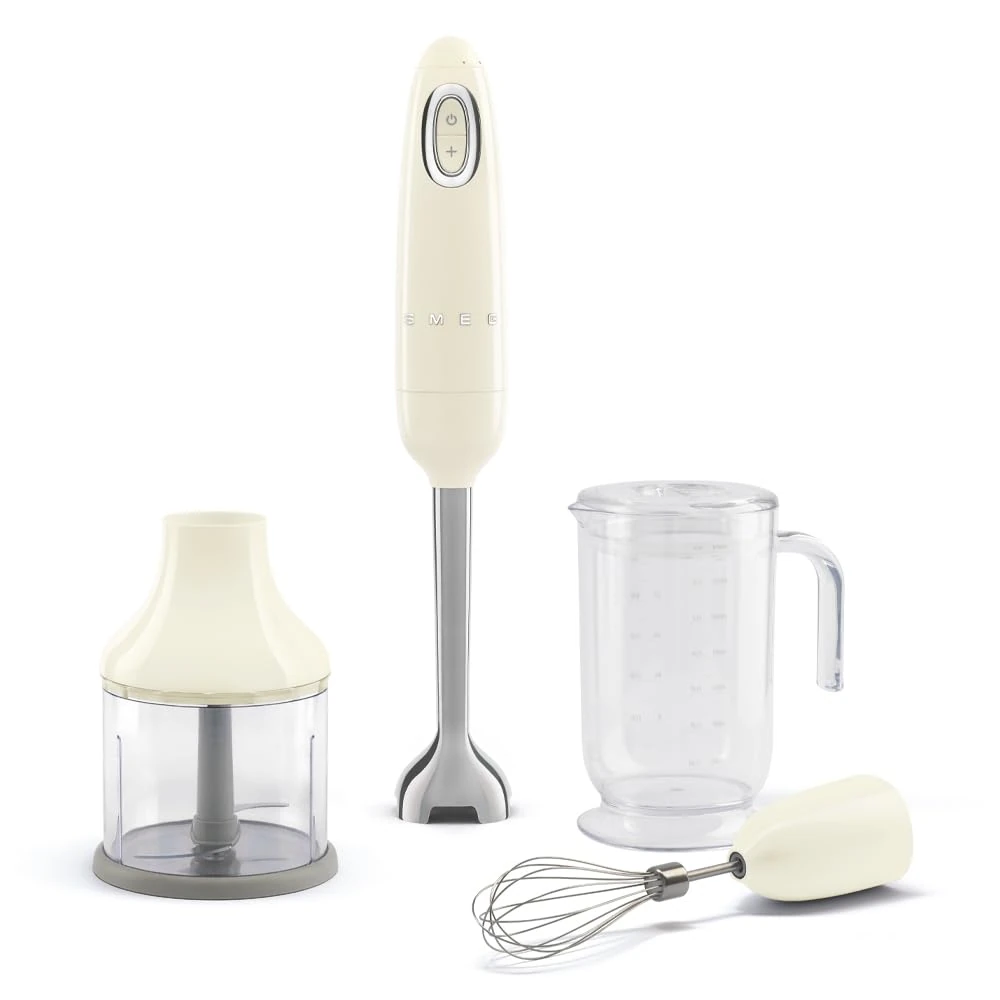 Smeg Hand Blender with an Accessories 700 W 50's Style - Cream - HBF03CREU