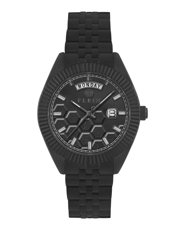 Philipp Plein Men's PWPVA0624 Black Stainless Steel Watch