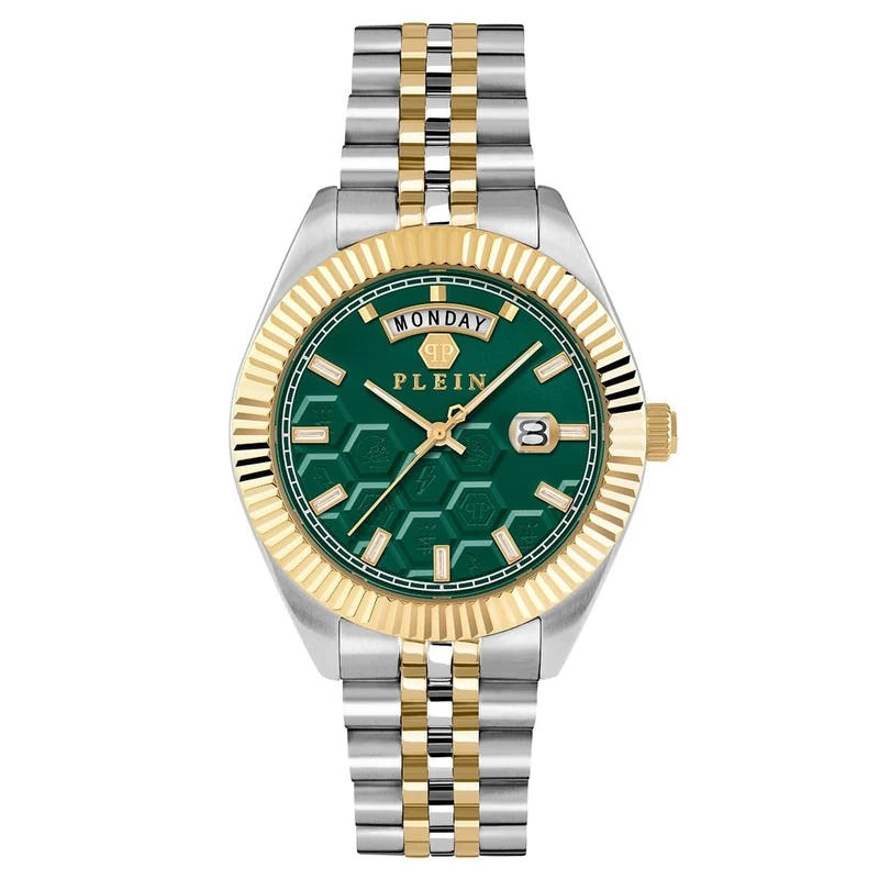 Philipp Plein Men's Analogue Quarz Watch with Stainless Steel Strap PWPVA0424