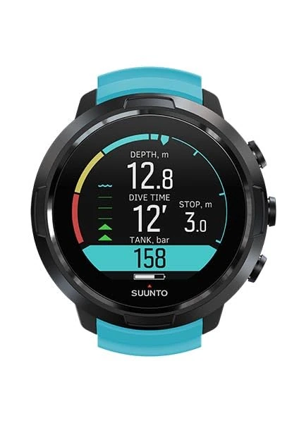 SUUNTO Unisex - Adult D5 Swim Computer, Blue, One Size