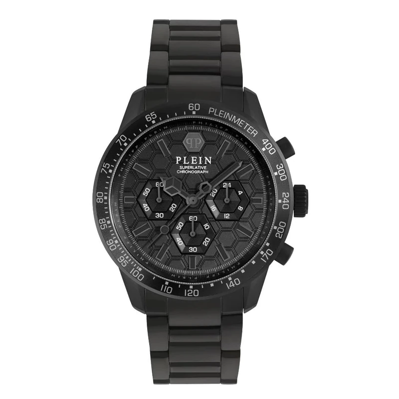 Philipp Plein Men's Chronograph Quarz Watch with Stainless Steel Strap PWPYA0624