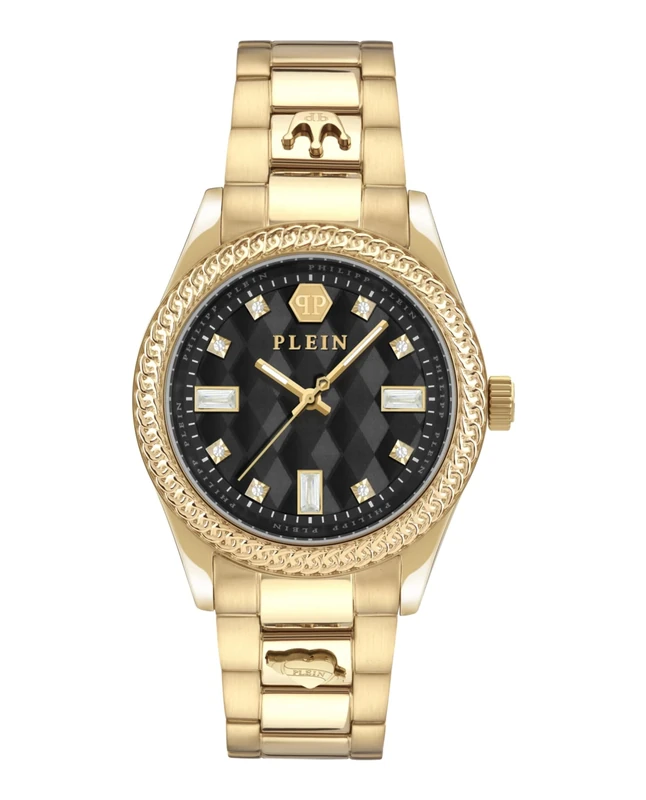 Philipp Plein Women's Analogue Quarz Watch with Stainless Steel Strap PWCDA0624