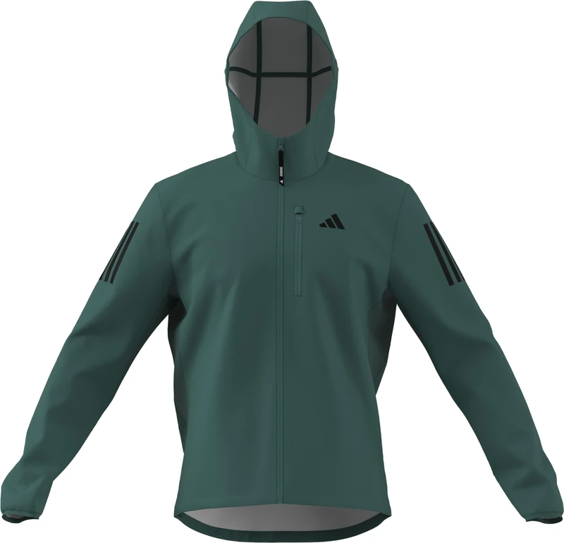 adidas Men's Own the Run Jacket, preloved teal, S