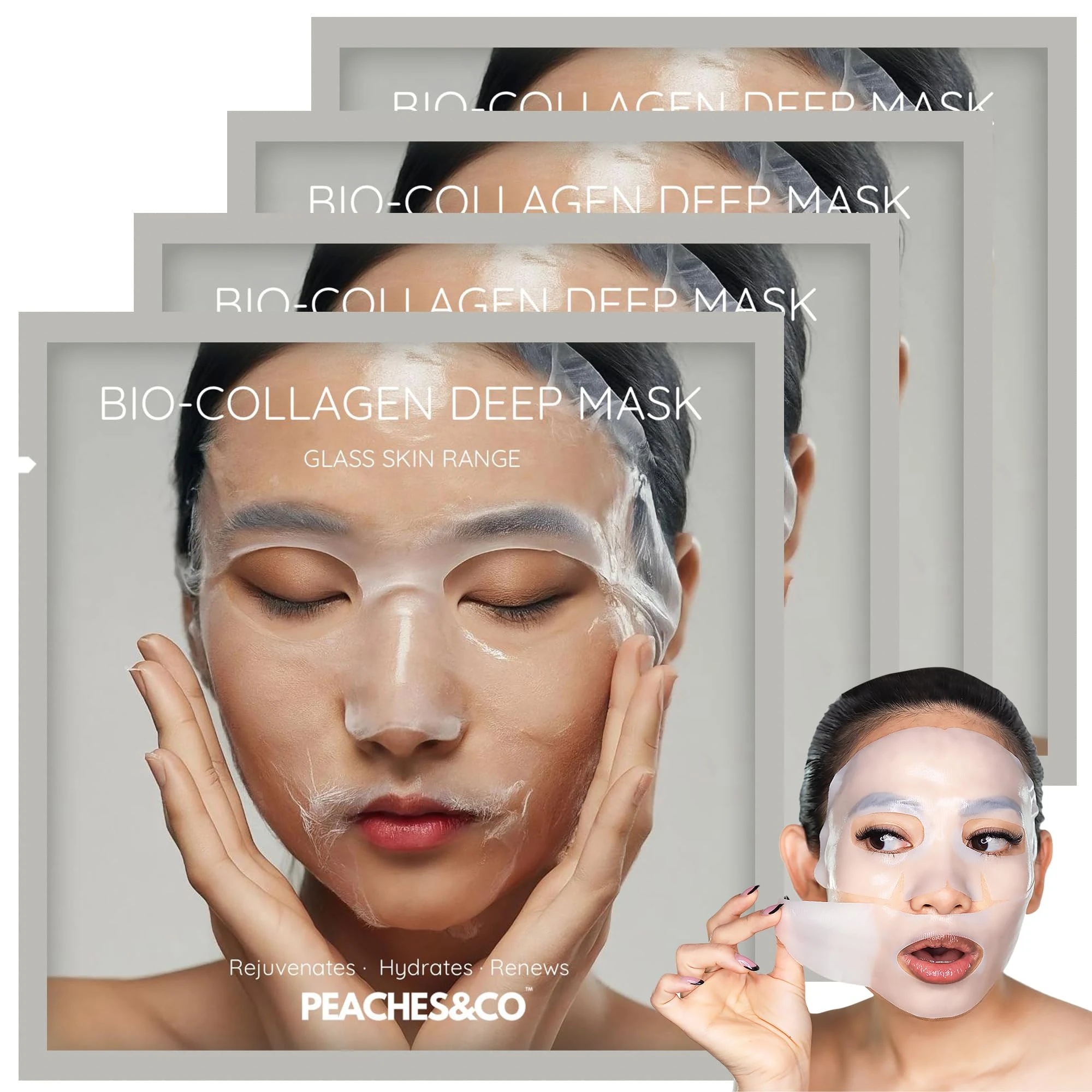 Bio-Collagen Overnight Face Mask | K-Beauty | Korean Skin Care Mask | Glass Skin | Deep Hydrating | Firming Mask | Pore Minimising | Collagen